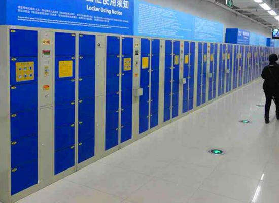 超市用聯(lián)網寄存柜使用場景介紹